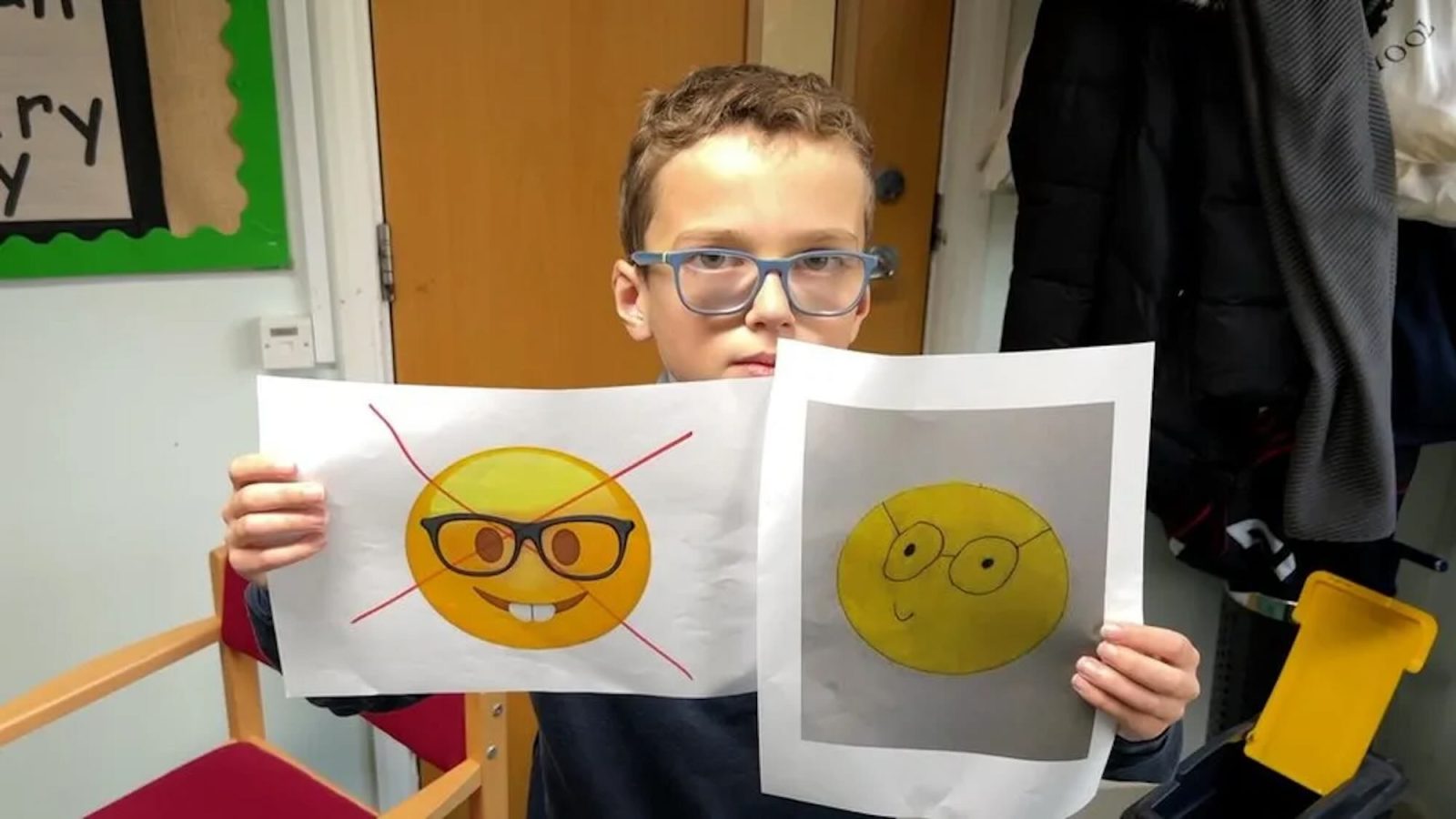 10-årig pojke ber Apple att ändra glasögon-emoji - han tycker att den är stötande