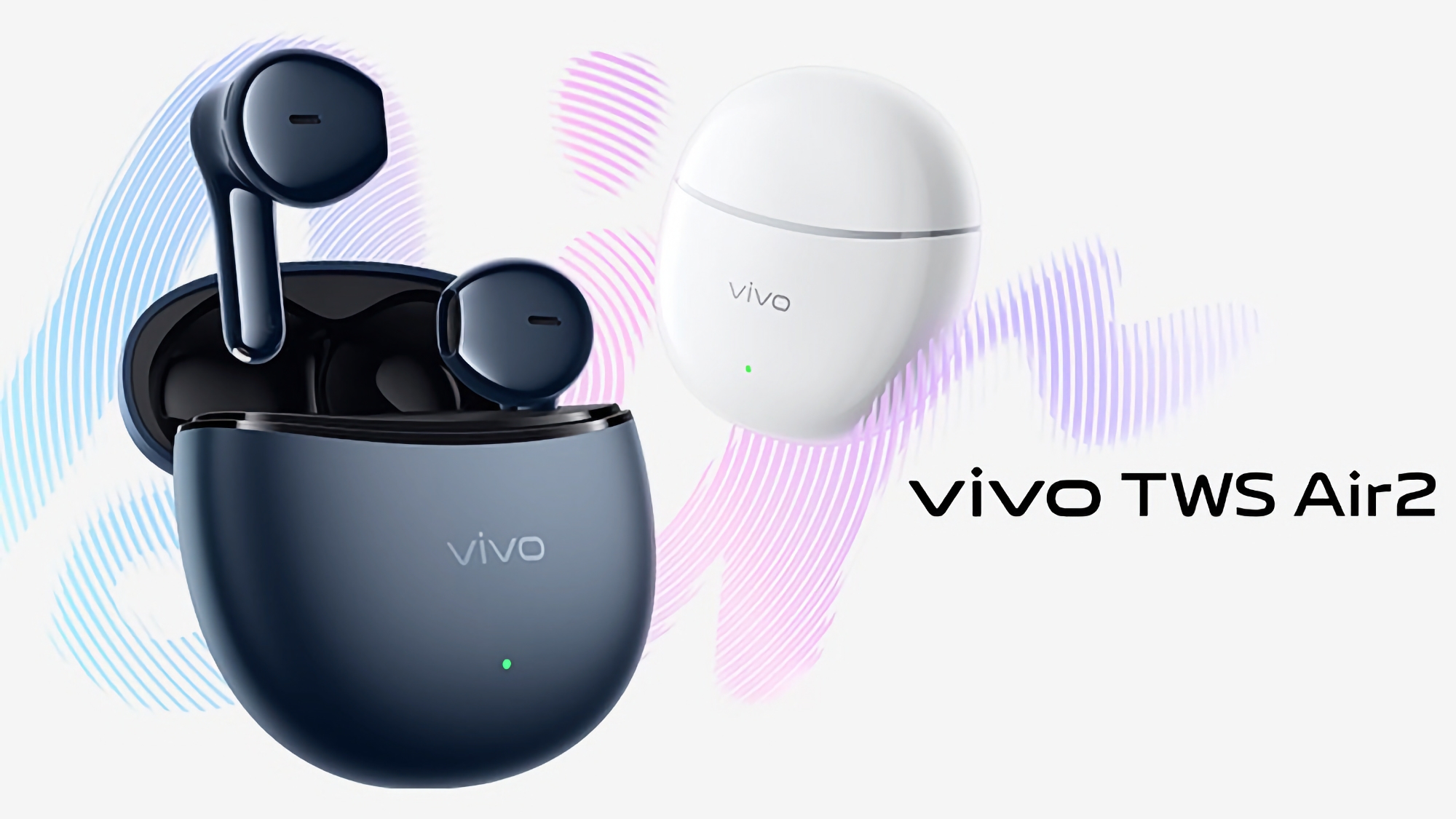 vivo TWS Air 2: 14,2 mm högtalarelement, Bluetooth 5.3 och upp till 30 timmars batteritid för 18 USD