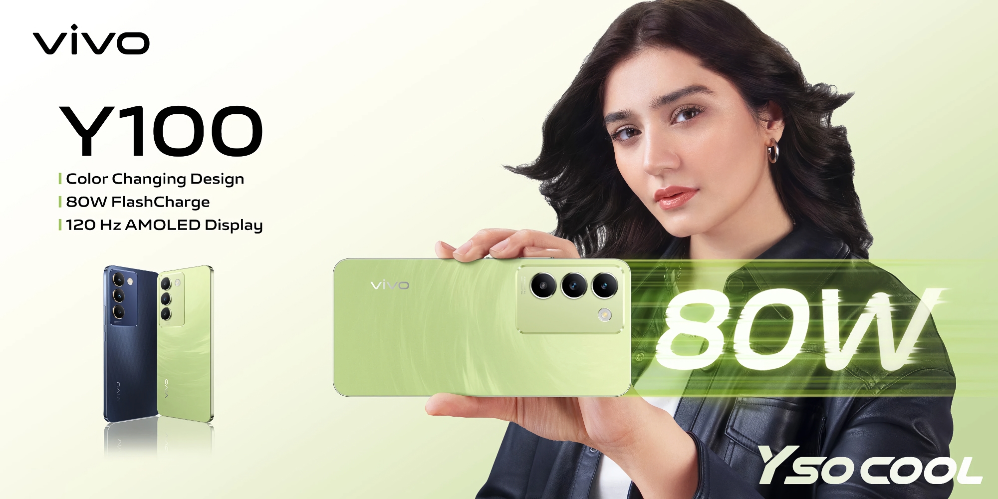 vivo Y100 4G: smartphone med 120Hz AMOLED-skärm, Snapdragon 685-chip, IP54-skydd och 80W-laddning för $ 250