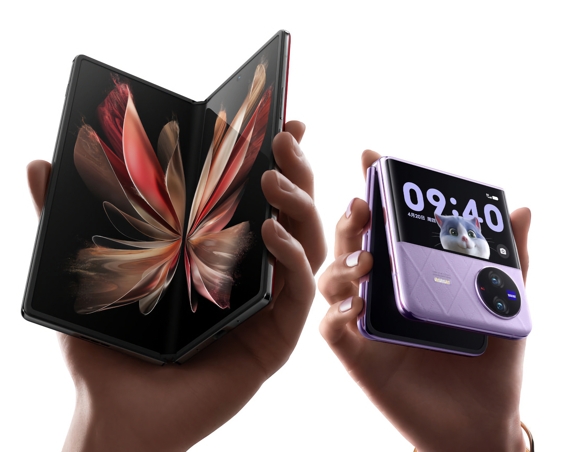 vivo X Fold 3, vivo X Fold 3 Pro och vivo X Flip 2: vivo kommer att lansera tre vikbara smartphones 2024
