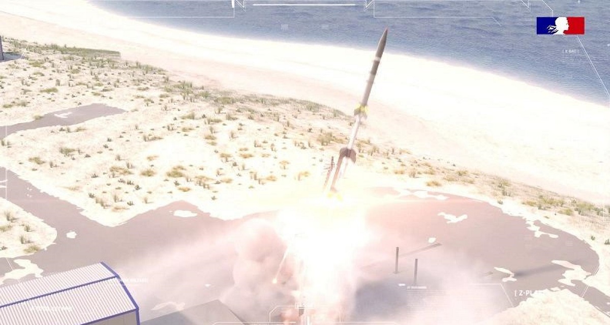 Frankrike genomför första testuppskjutningen av hypersonisk styrd missil VMaX
