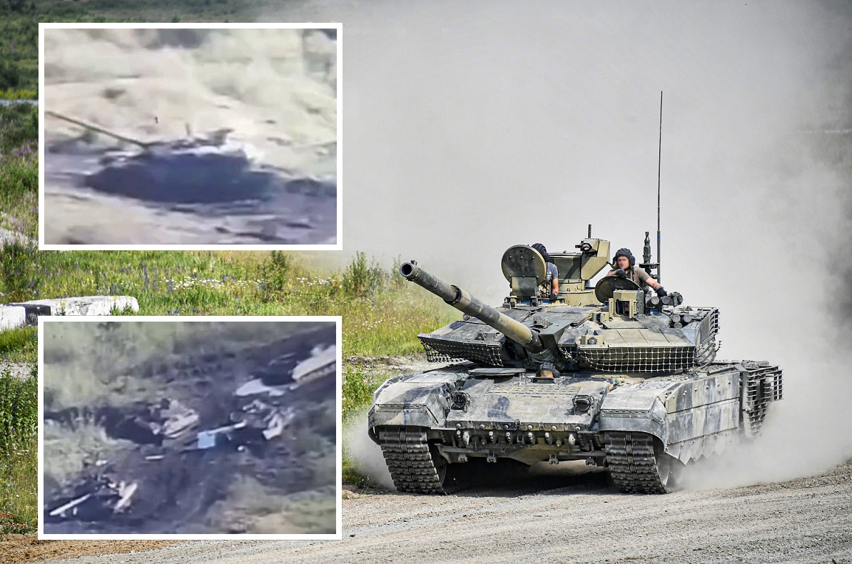 Ukrainas väpnade styrkor eliminerade för första gången i ett enda slag en hel pluton av ryska moderniserade T-90M "Breakthrough" stridsvagnar värda 2,5-4,5 miljoner dollar i ett enda slag