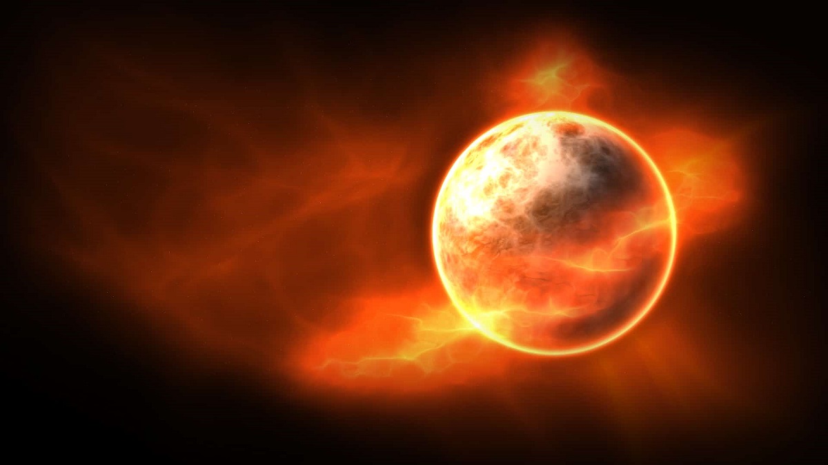 Rymdbrott - metallregnande exoplaneten WASP-76b misstänks för att konsumera andra världar