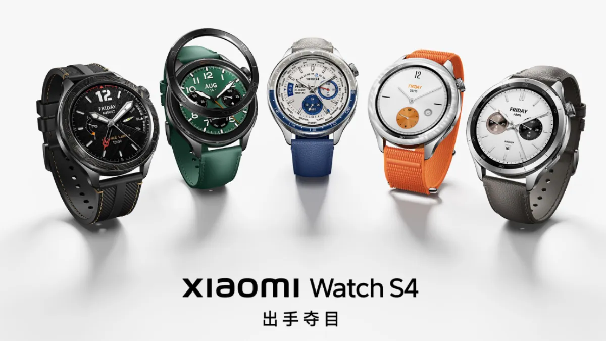 Xiaomi lanserar Watch S4 med utbytbara ramar och geststyrning