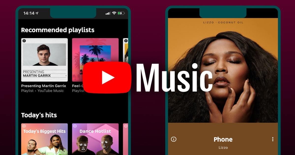 YouTube Music har släppt en uppdatering till version 7.0