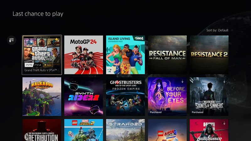 Image from PlayStation games