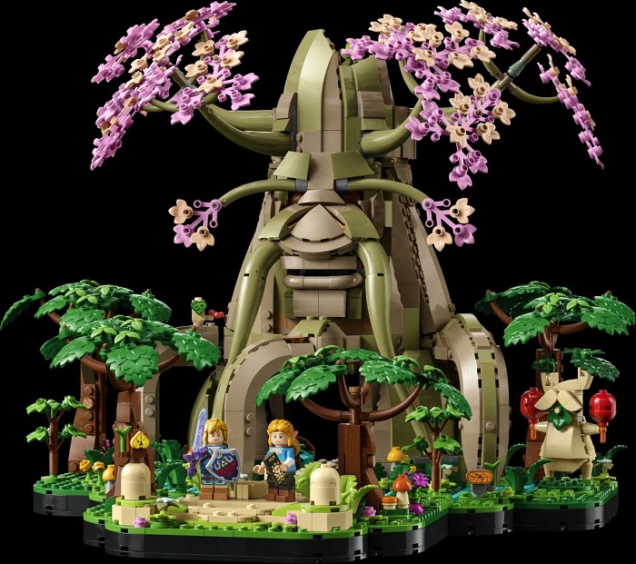 I ett intressant samarbete mellan Nintendo och LEGO har den första byggaren med The Legend of Zelda-tema tillkännagivits som gör att du kan montera två varianter av Great Tree of Deku-2