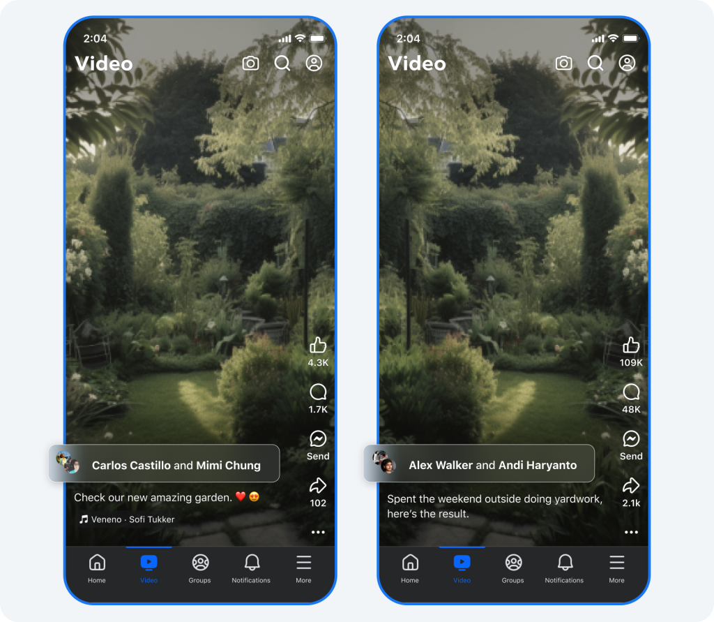 Återkommande innehåll