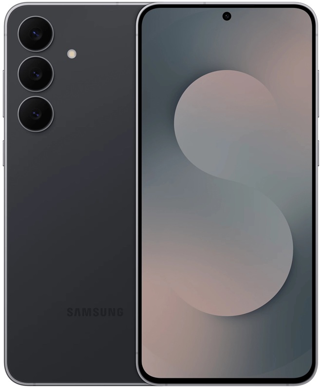 Render av Galaxy S25 FE från framsidan