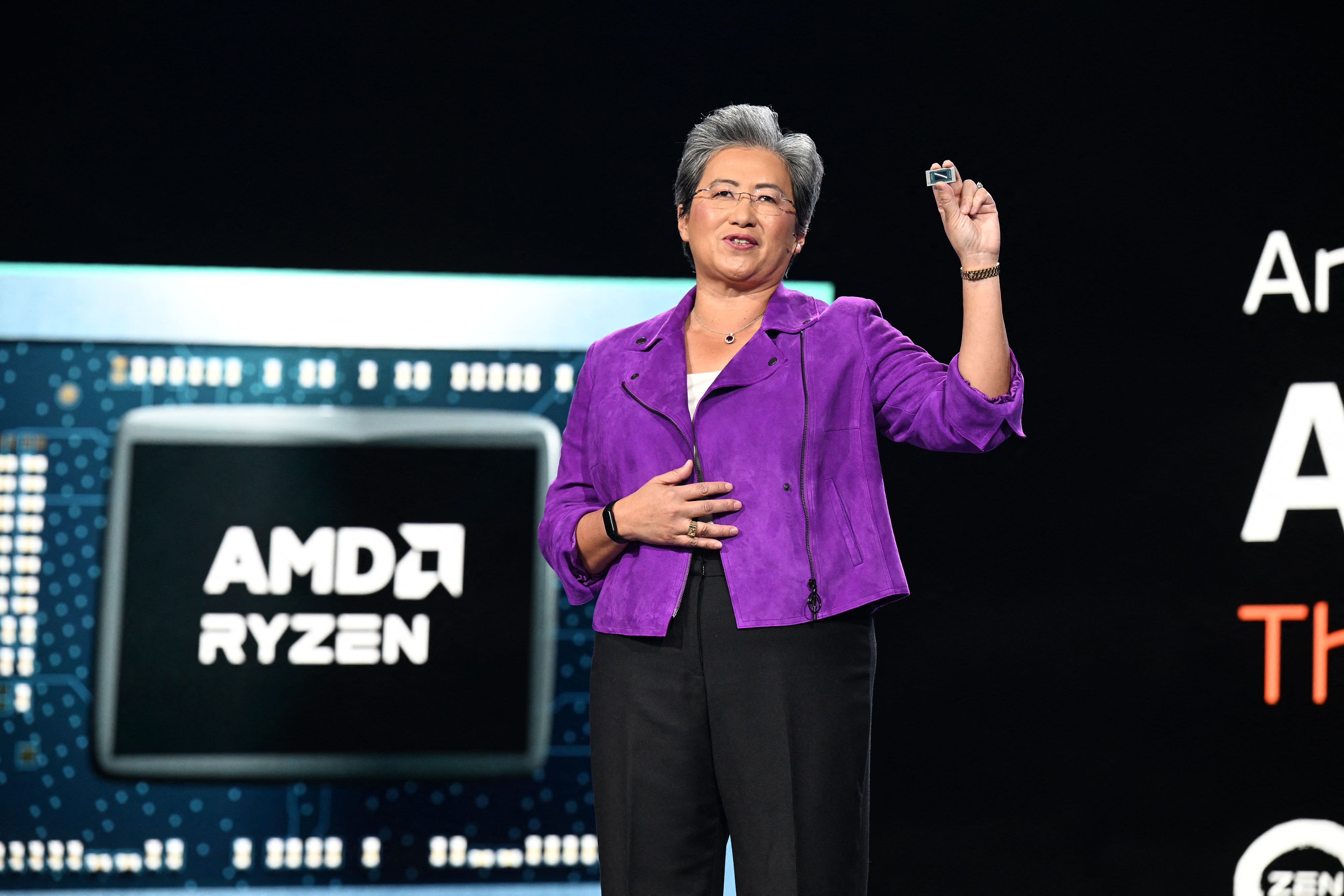 AMD räknar med att sälja chip för artificiell intelligens för 2 miljarder dollar nästa år