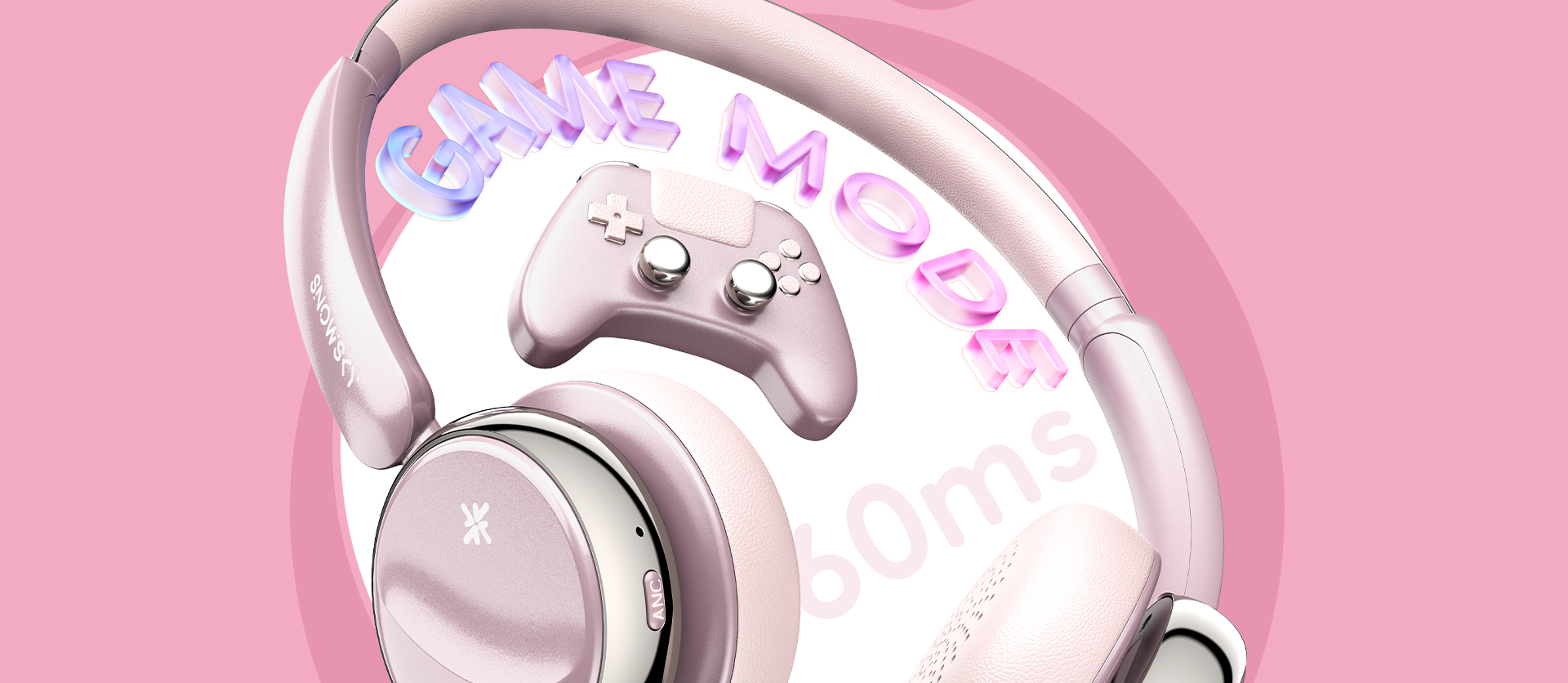 Design av Fiio Anytime trådlösa hörlurar