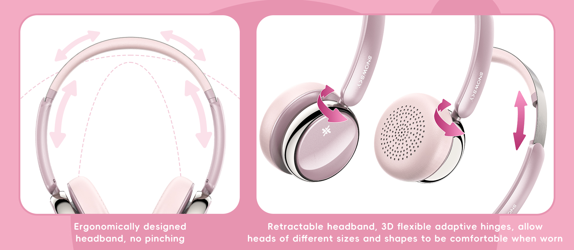 En toppvy av Fiio Anytime-hörlurarna