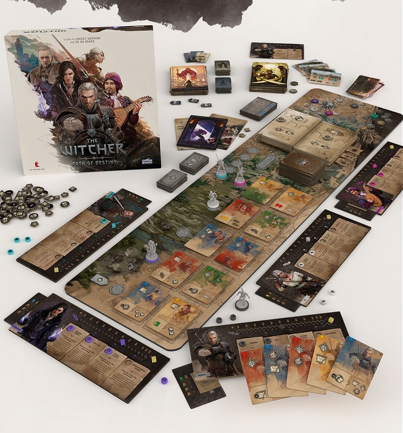 Det nya kortspelet The Witcher Path of Destiny från skaparna av det populära brädspelet The Witcher: The Old World har avtäckts-3