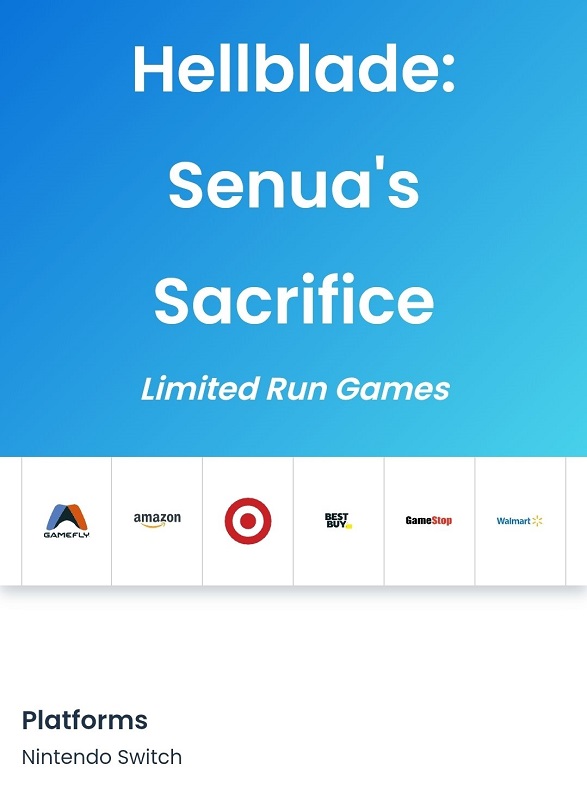 Bild från Hellblade: Senuas Sacrifice