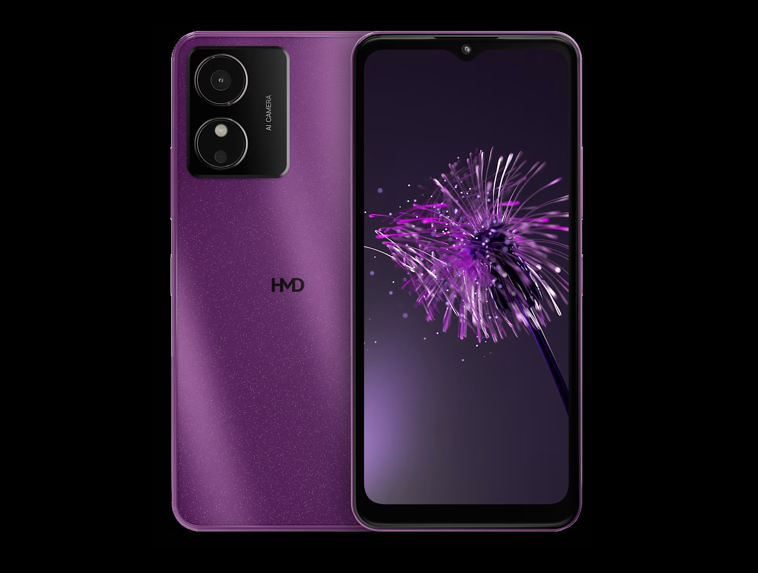 Aura2 smartphone i magenta färg