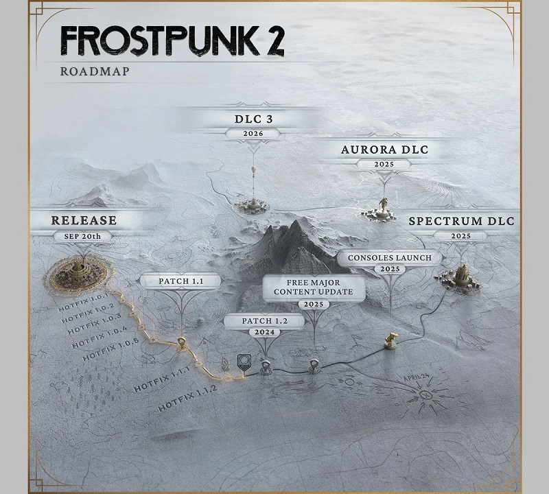 11 bit kommer att förse Frostpunk 2 med långsiktigt innehållsstöd: utvecklare har publicerat en plan för att utveckla strategin-2