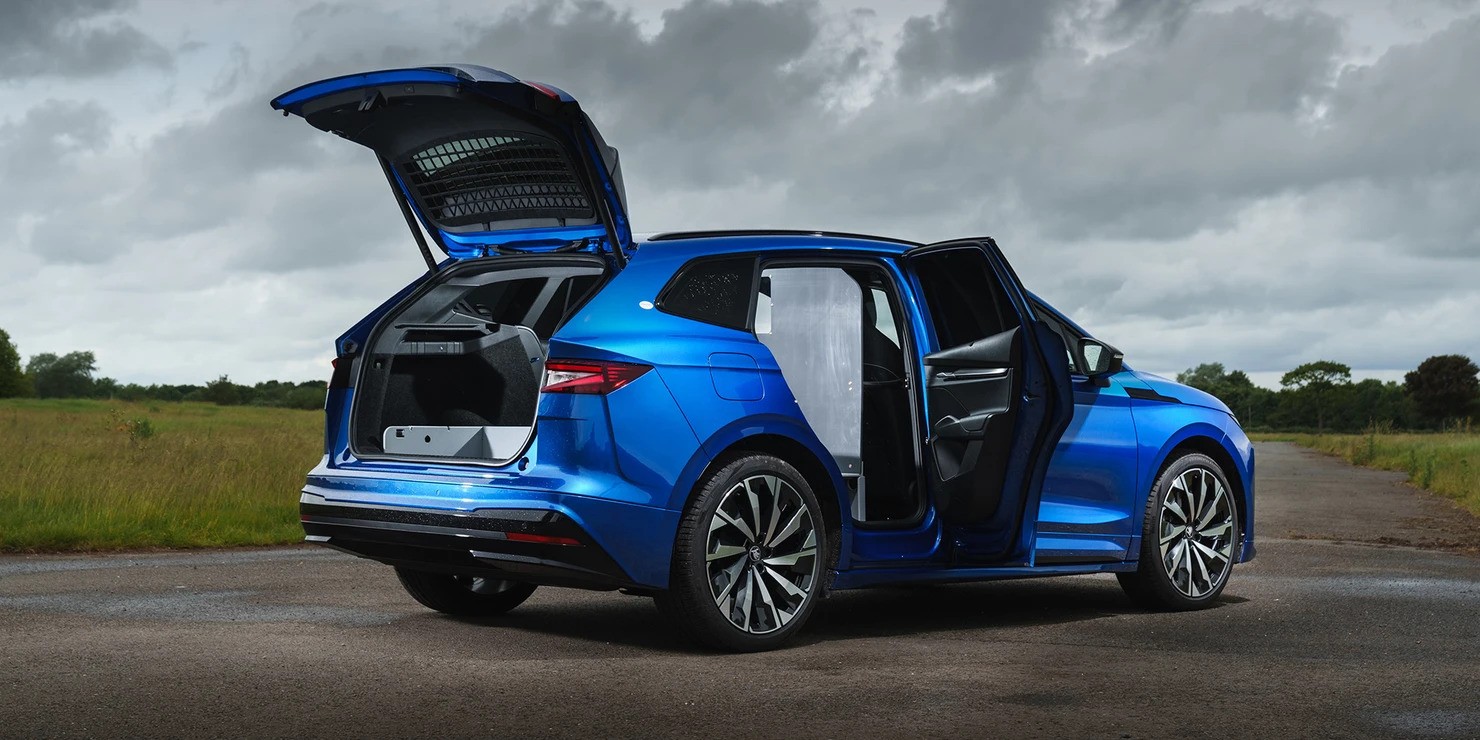 Enyaq Cargo - kommersiell version av det elektriska crossoverfordonet