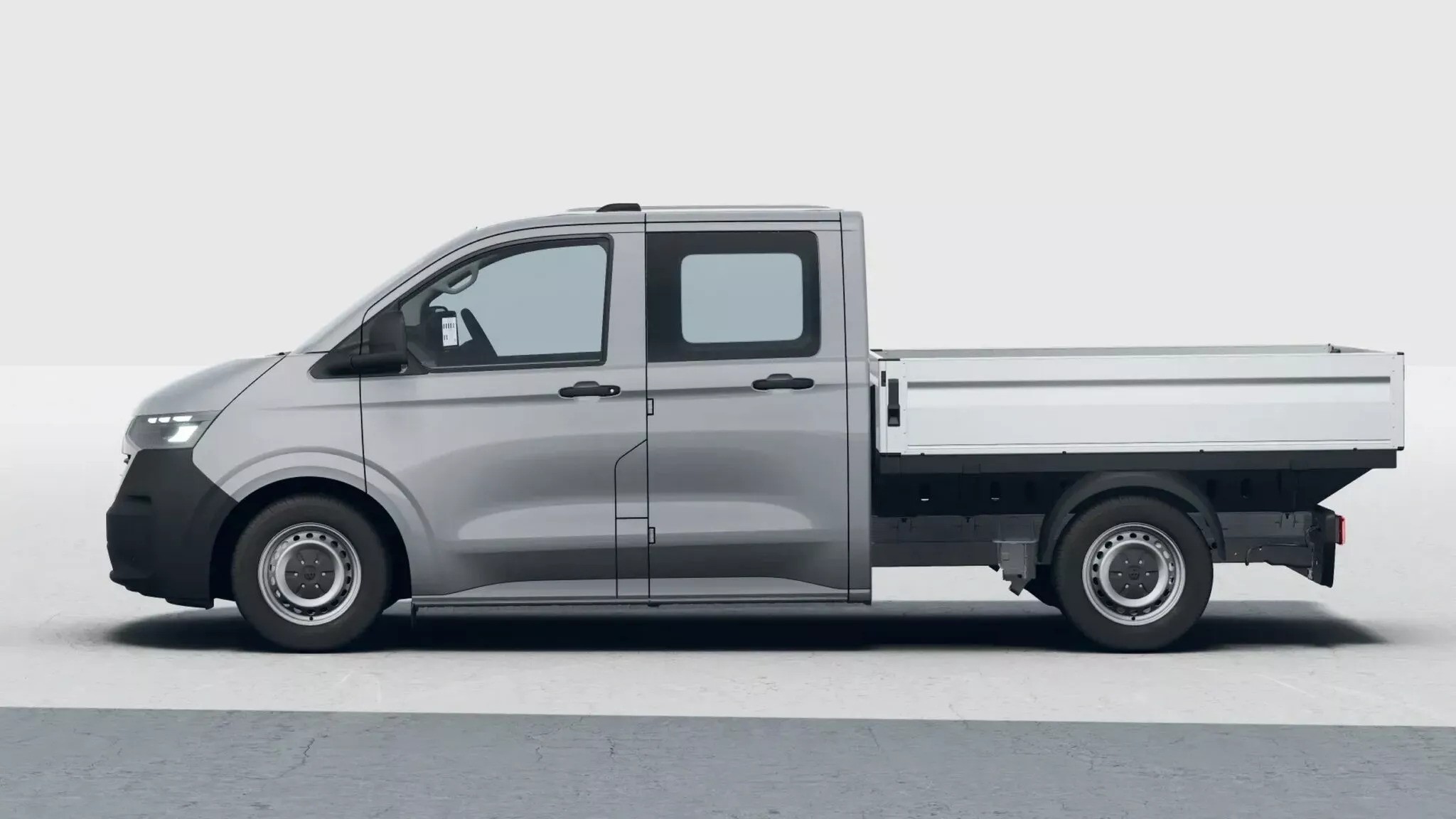 Interiör av Volkswagen Transporter DoKa