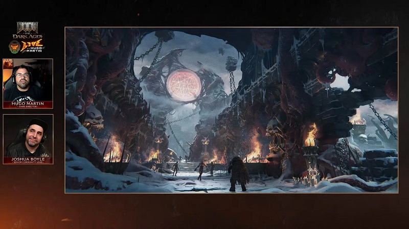 DOOM: The Dark Ages tilläggs konceptkonst