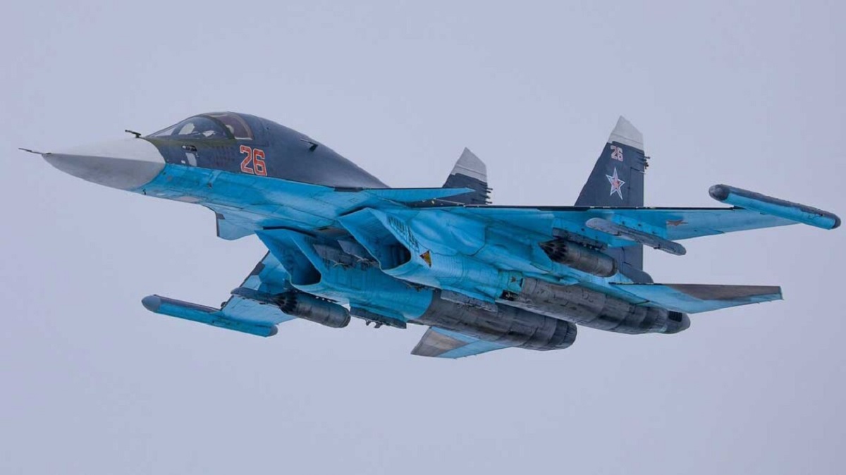 Ukrainska flygvapnet rapporterade att ytterligare tre SU-34 jaktplan förstörts