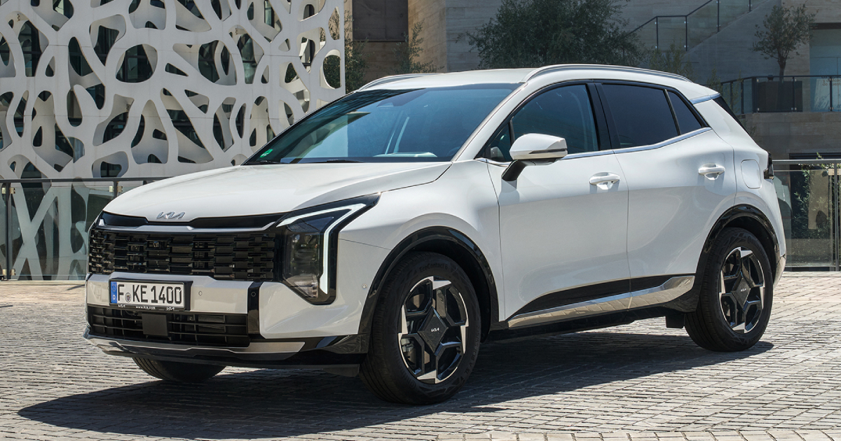 A photo of the updated Kia Sportage