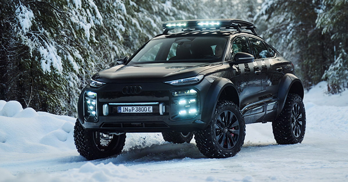 Q6 Sportback E-Tron elektrisk SUV-koncept