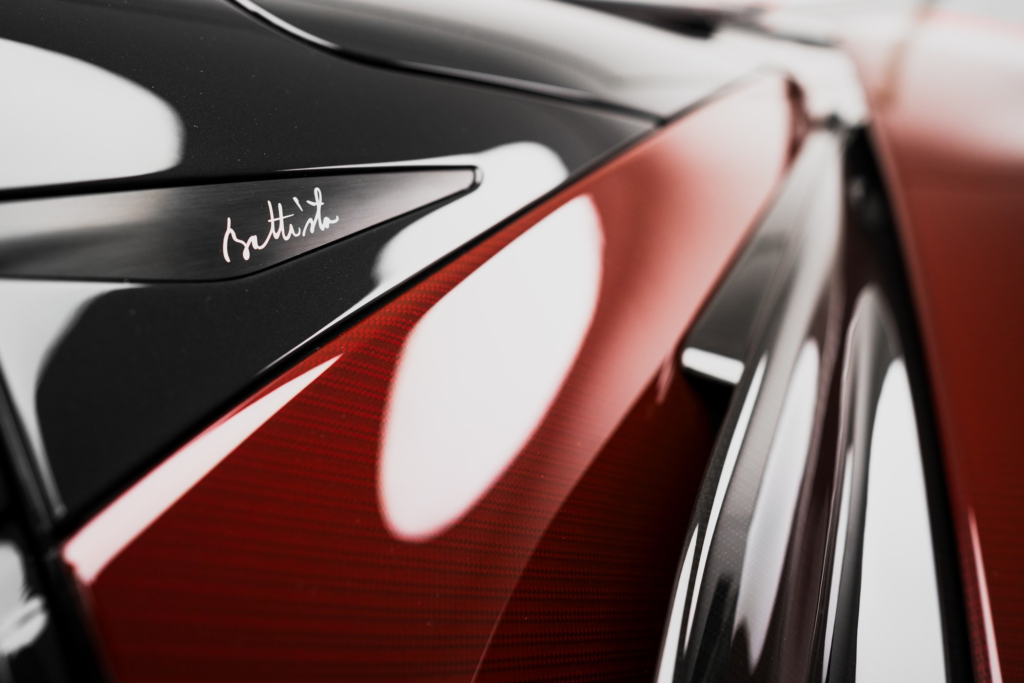 Battista sportbil i aktion