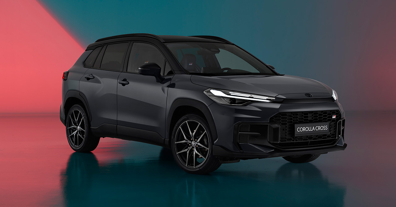 Uppdaterad Toyota Corolla Cross GR Sport