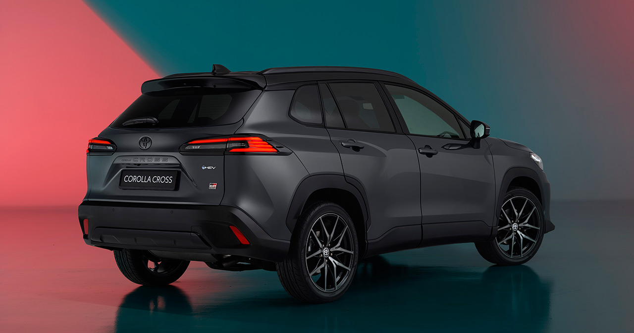 Interiör av Toyota Corolla Cross GR Sport