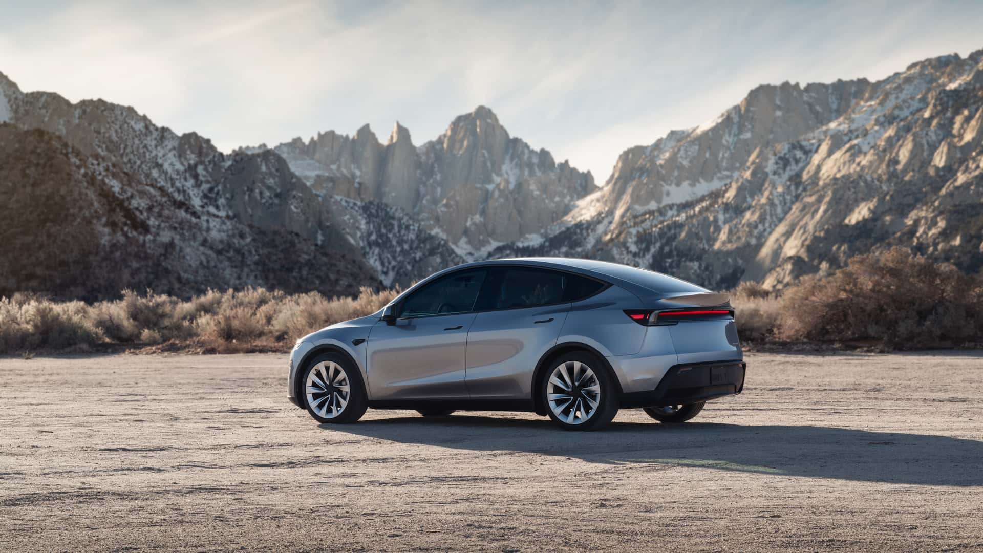 Den uppdaterade Tesla Model Y Juniper crossover - vy 2
