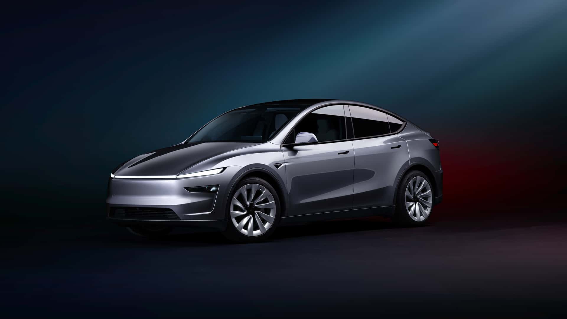 Den uppdaterade Tesla Model Y Juniper crossover - allmän vy