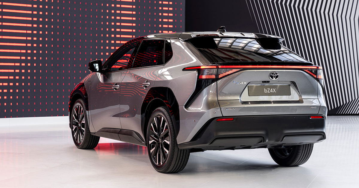 Toyota bZ4X (europeisk version). Foto: Toyota