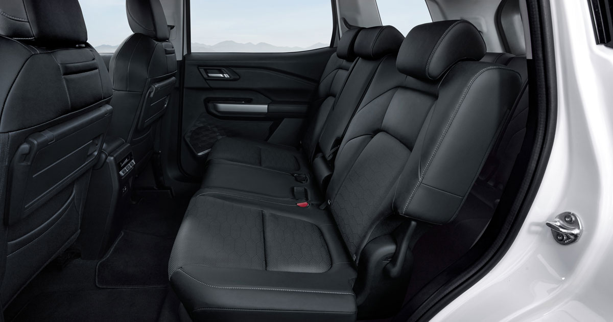 Mitsubishi Destinator - sätesinteriör