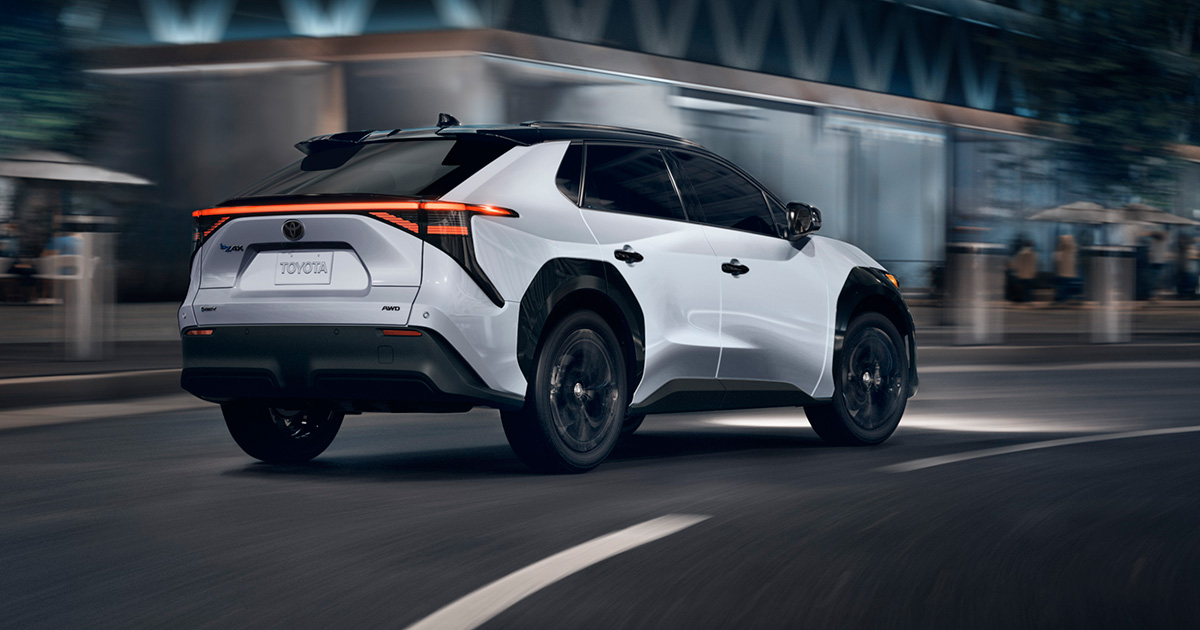 2025 Toyota bZ4X Nightshade Edition - Wind Chill Pearl - Frontvy