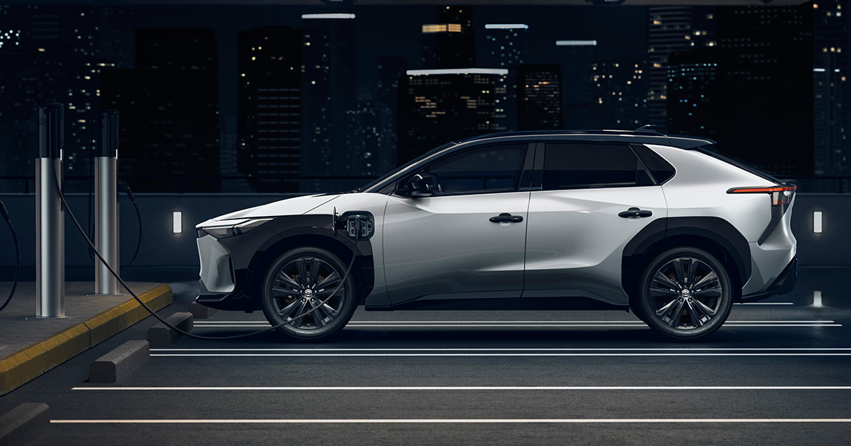 2025 Toyota bZ4X Nightshade Edition - Wind Chill Pearl - Interiör