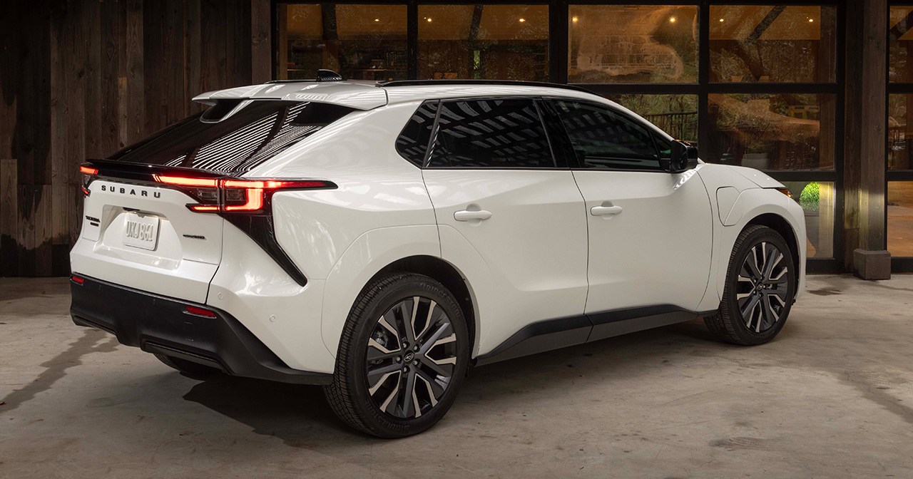 Den uppdaterade Subaru Solterra 2026