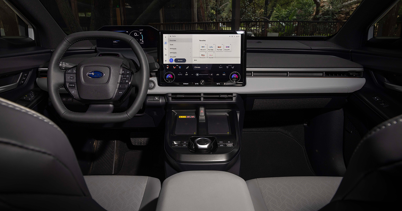 Den uppdaterade Subaru Solterra 2026