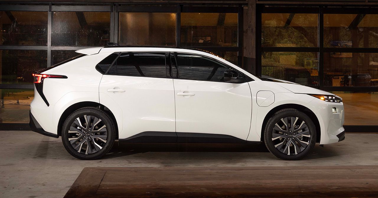 Den uppdaterade Subaru Solterra 2026