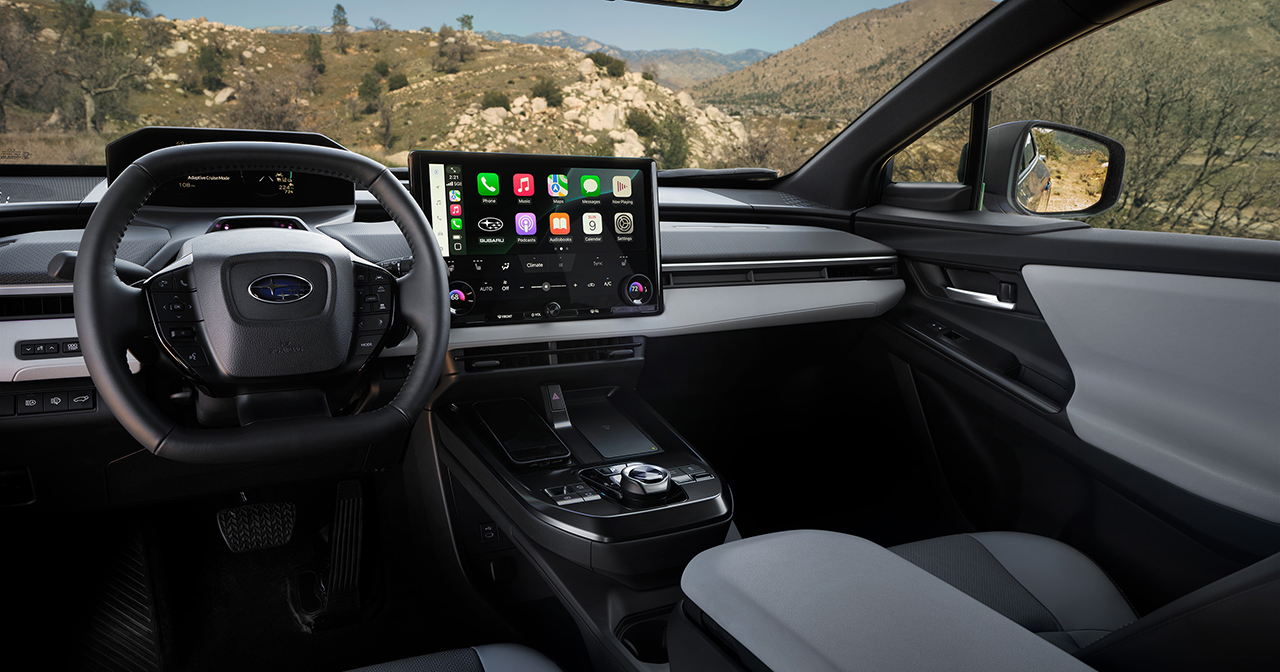 Interiören i 2026 Subaru Trailseeker.