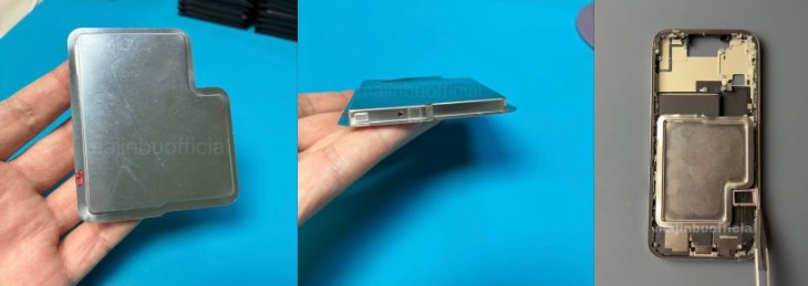 iPhone 17 Air batteriprototyp för den kinesiska marknaden