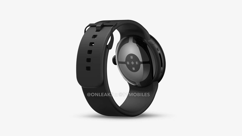 Render av Google Pixel Watch 4