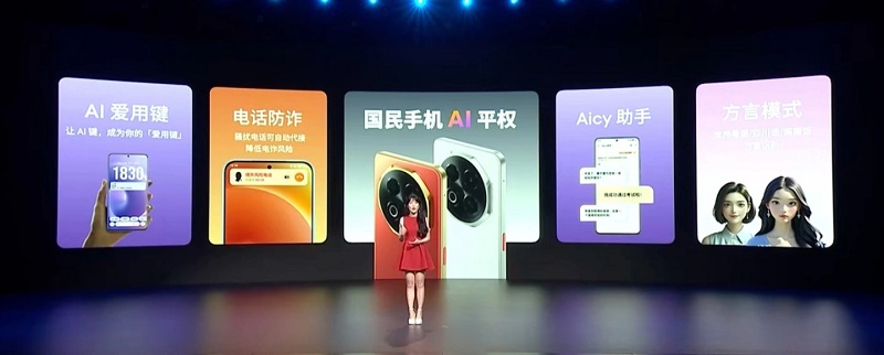 Meizu Note 16 smartphone i Rock Black-färg