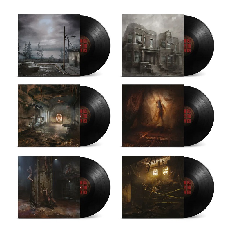 Silent Hill 2 Deluxe X6LP Boxset vinylset-omslag