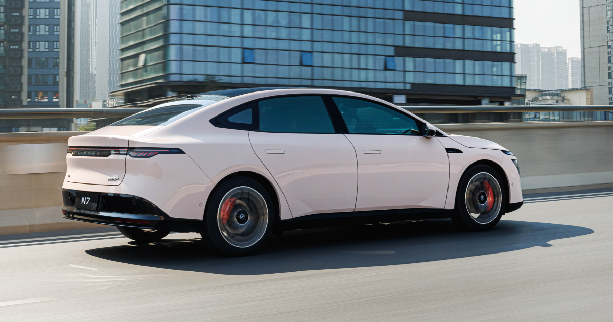 Interiören i den elektriska Nissan N7