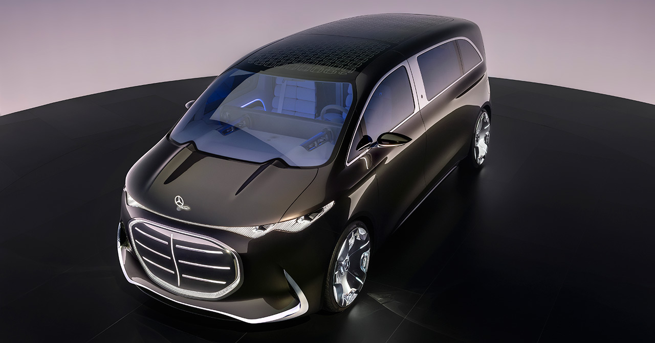 Mercedes Vision V Concept Side View