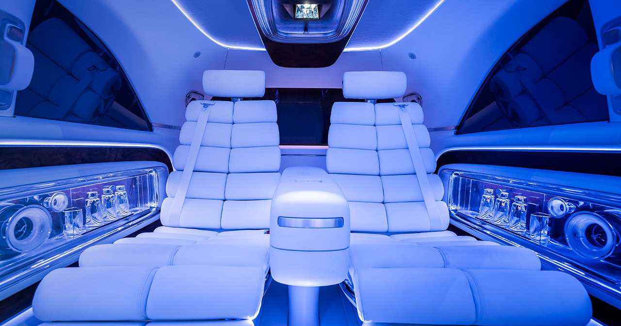 Mercedes Vision V Concept Technology Features