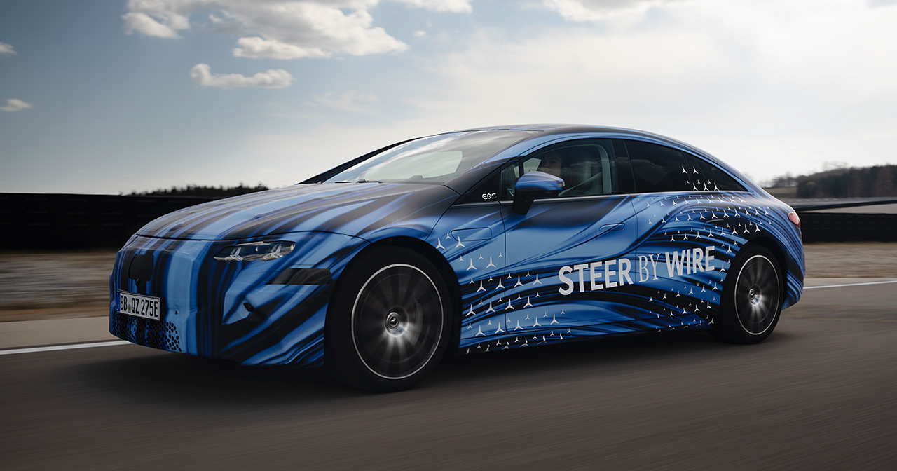 Mercedes-Benz styrsystem i aktion