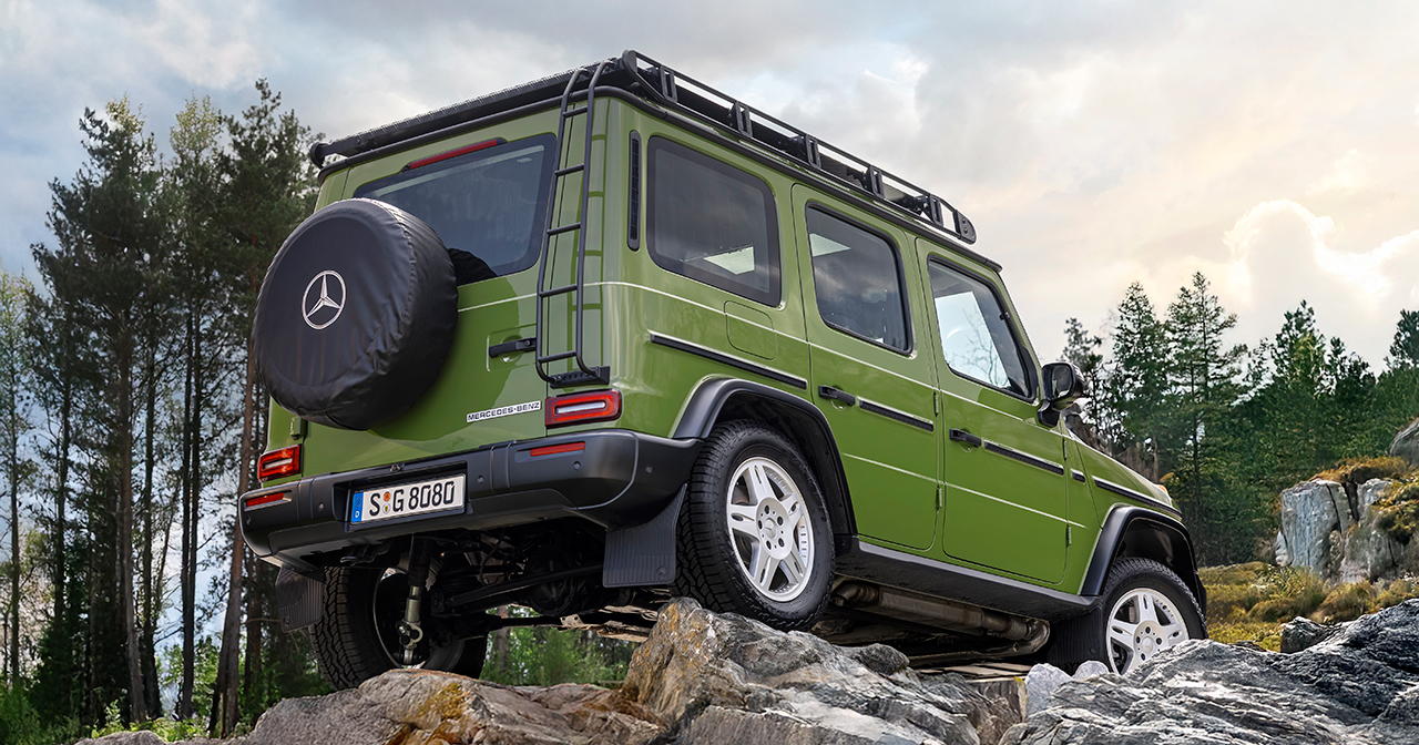 Interiör av Mercedes-Benz G-Class Edition Stronger Than the 1980s