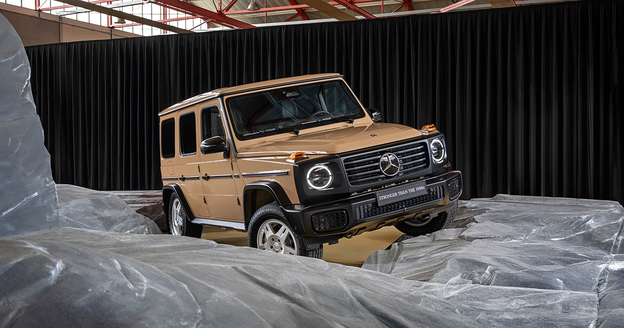 Mercedes-Benz G-Class Edition Stronger Than the 1980s i färgen Agave Green
