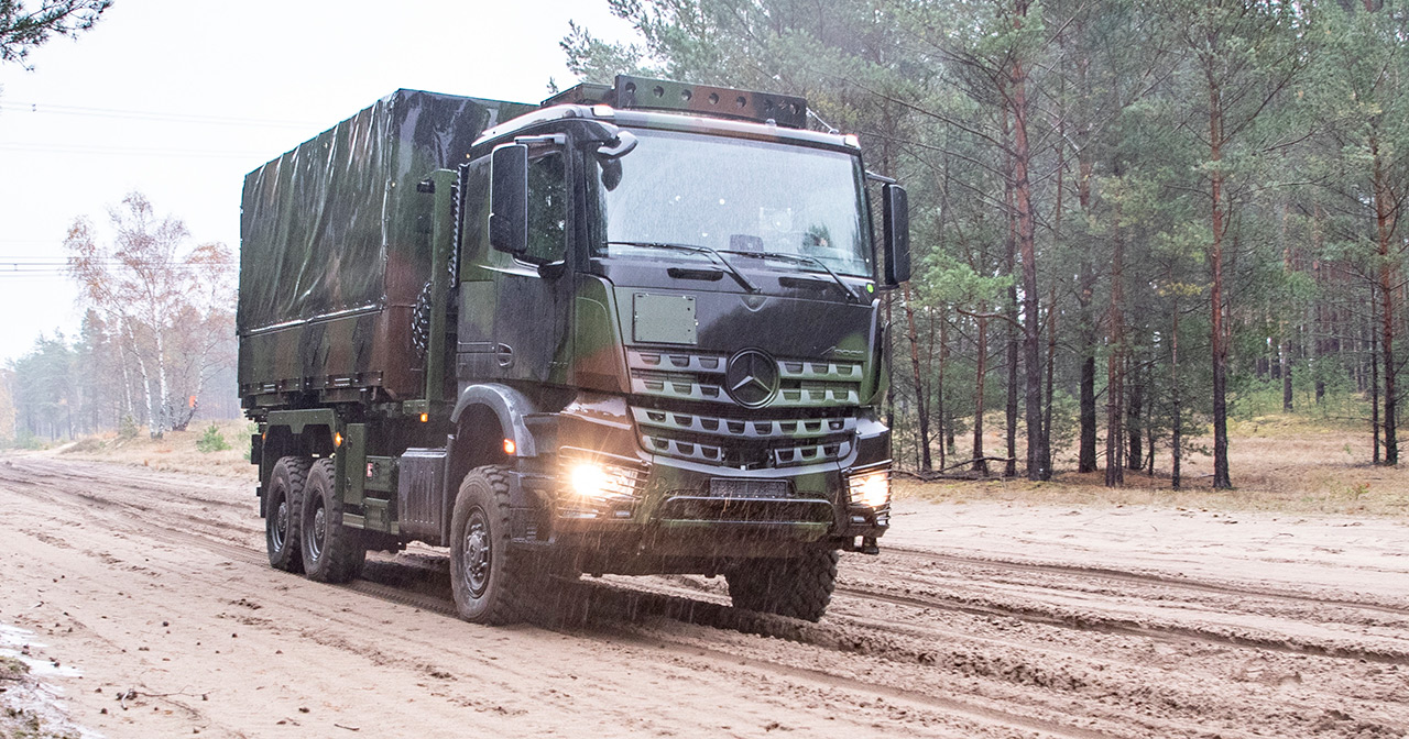 Mercedes-Benz Arocs terränglastbil